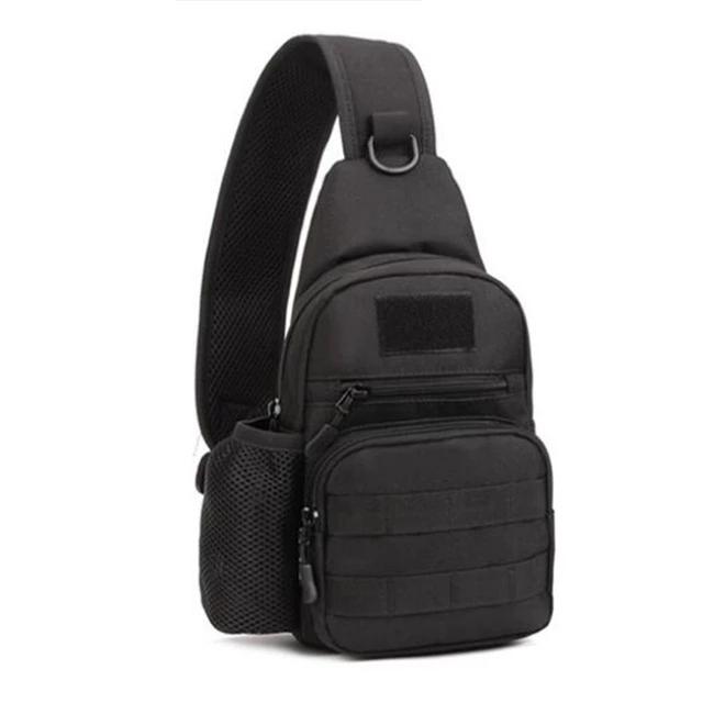 Popular men's bags tactics  chest backpack high grade  tourism waterproof