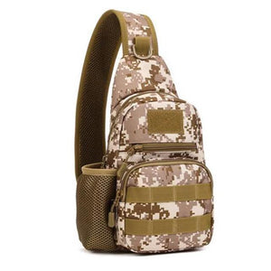 Popular men's bags tactics  chest backpack high grade  tourism waterproof