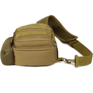 Popular men's bags tactics  chest backpack high grade  tourism waterproof