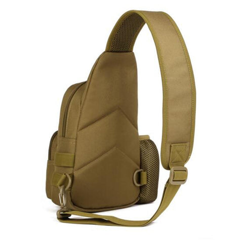 Image of Popular men's bags tactics  chest backpack high grade  tourism waterproof