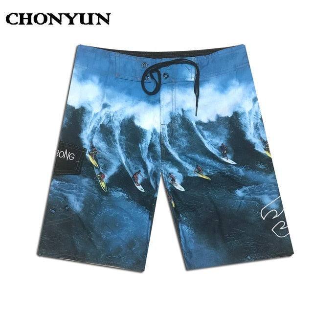 Fashion Printed Board Shorts Men/Beach Short Male Swimwear