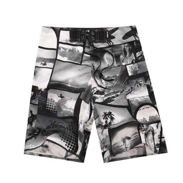 Fashion Printed Board Shorts Men/Beach Short Male Swimwear