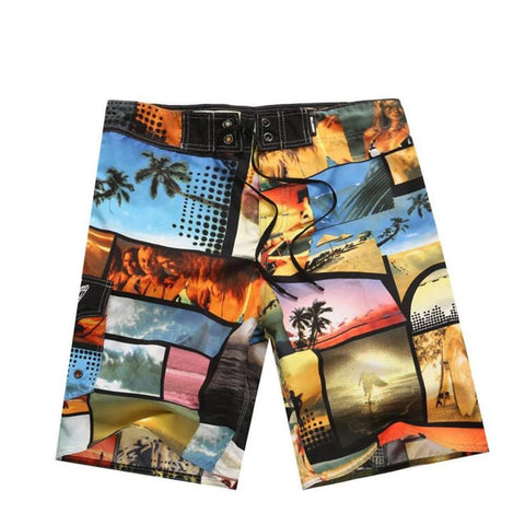 Image of Fashion Printed Board Shorts Men/Beach Short Male Swimwear