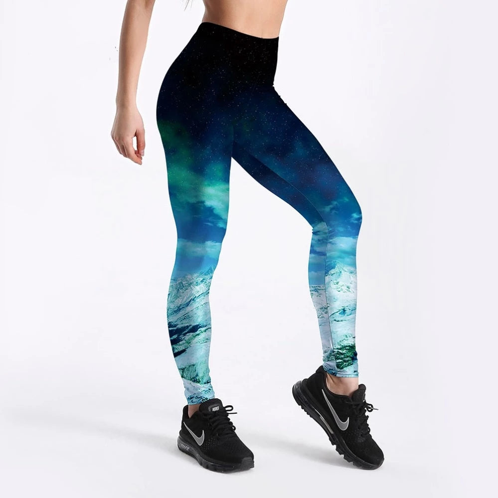 Fashion Hot Women Hot Leggings Digital Print