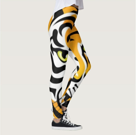 Image of Tiger Pattern Leggings