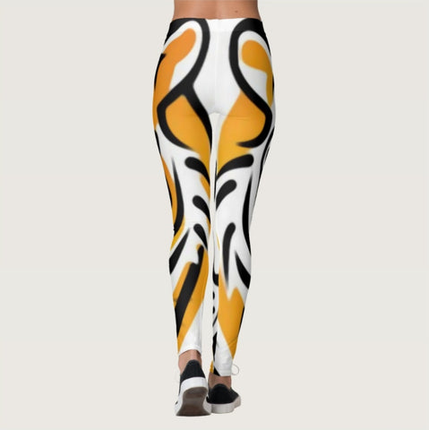 Image of Tiger Pattern Leggings