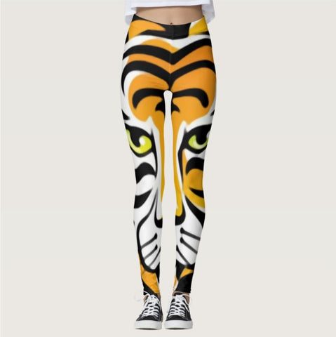 Image of Tiger Pattern Leggings