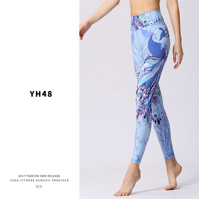 Women Yoga Pants Printed