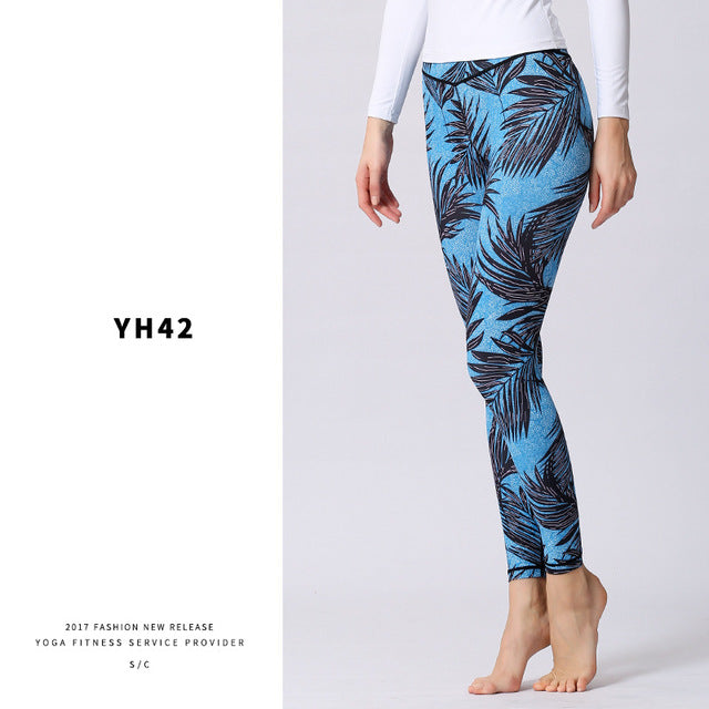 Women Yoga Pants Printed