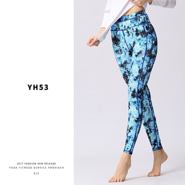 Women Yoga Pants Printed