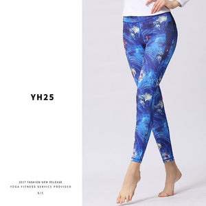 Women Yoga Pants Printed
