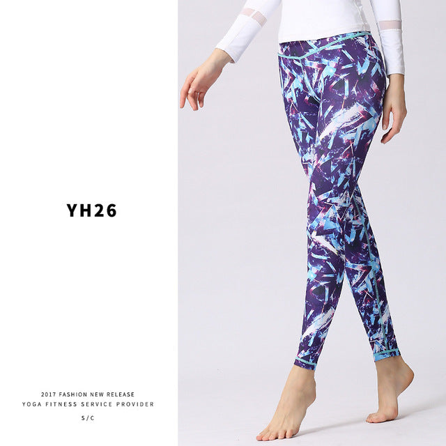 Women Yoga Pants Printed