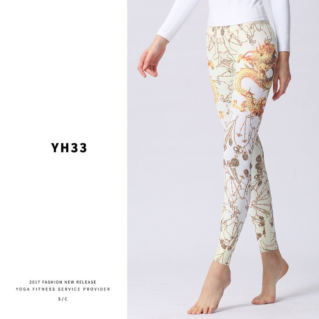 Women Yoga Pants Printed