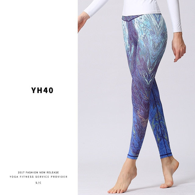 Women Yoga Pants Printed
