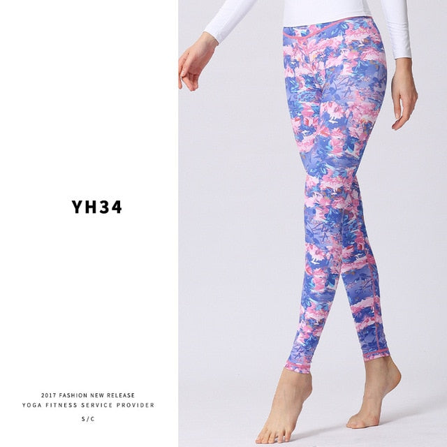 Women Yoga Pants Printed