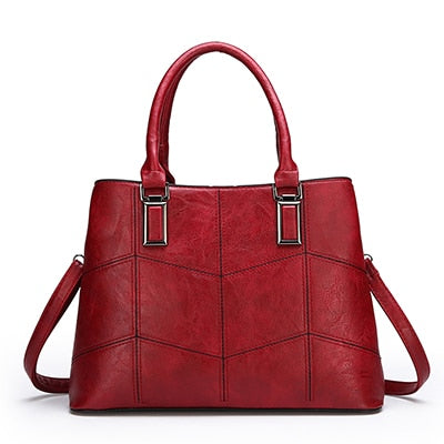 3 Sets Leather Women Handbags
