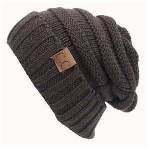 Women Winter Knitted Wool Cap