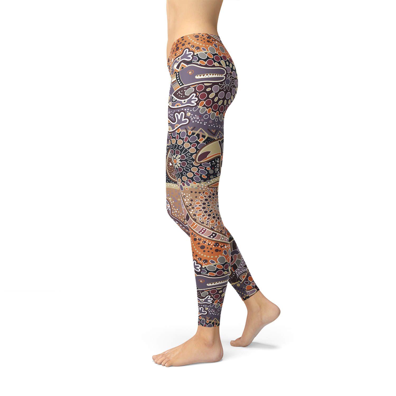 Aboriginal Dreamtime Leggings