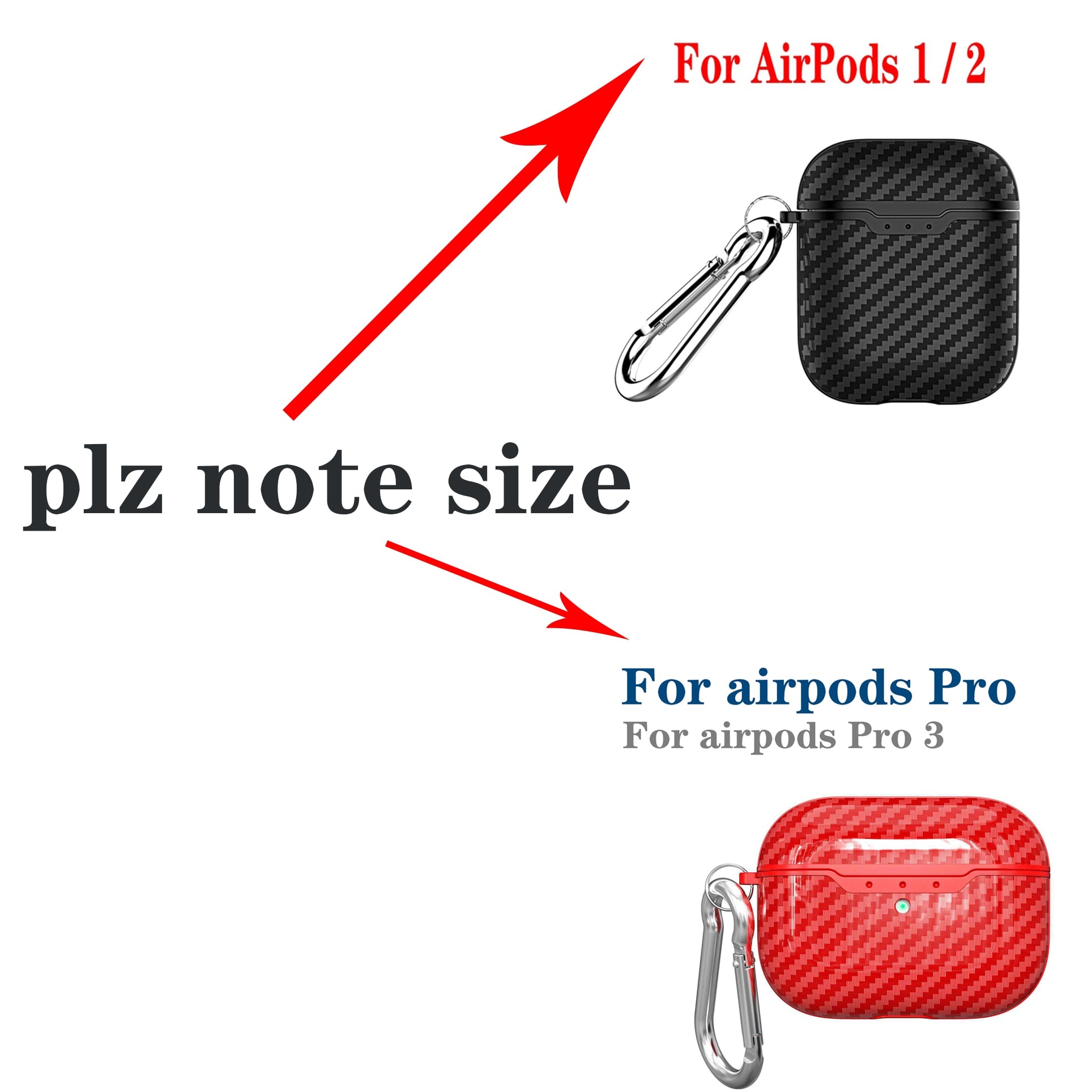 For AirPods case luxury Carbon Fiber/litchi skin silicon Protection Case For Air Pods