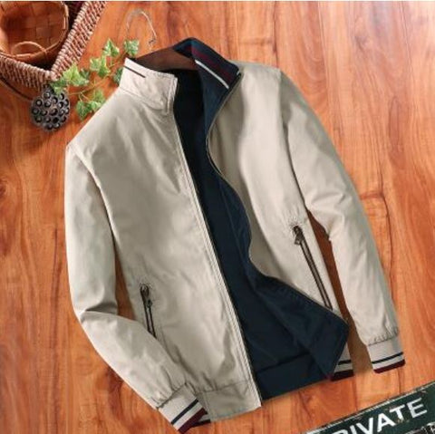 Image of Double-sided Middle-aged Men's Jacket