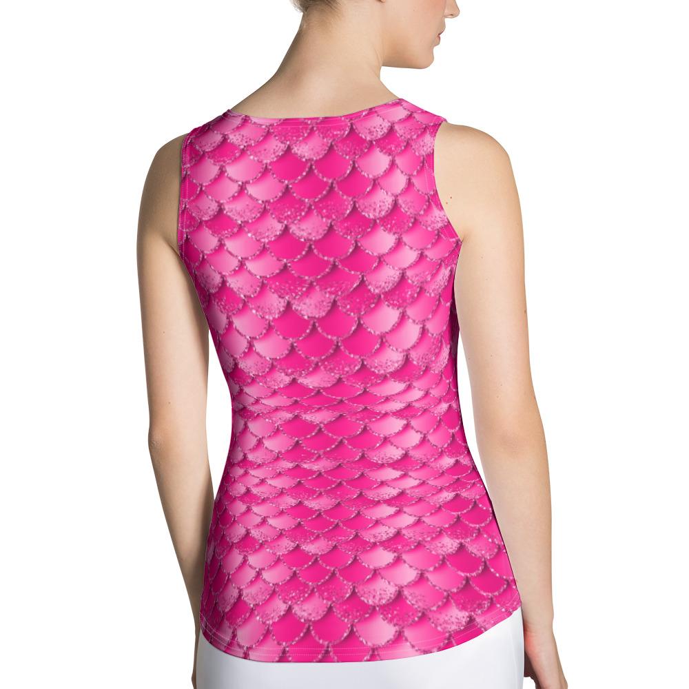 Pink Mermaid Tank Top