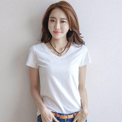 Image of Women Cotton T-shirt