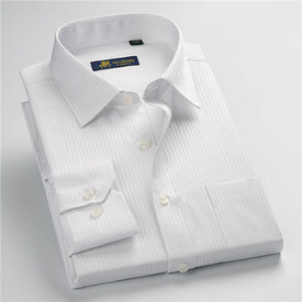 High quality classic twill business long sleeve shirt