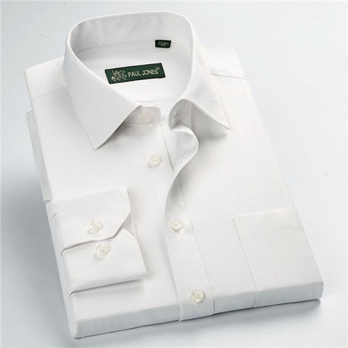 High quality classic twill business long sleeve shirt