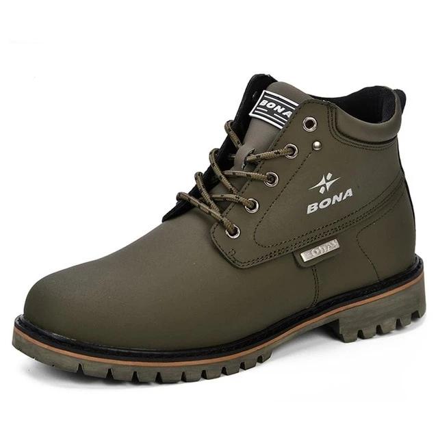 Men Comfortable Men Leather Boots For Men Shoes