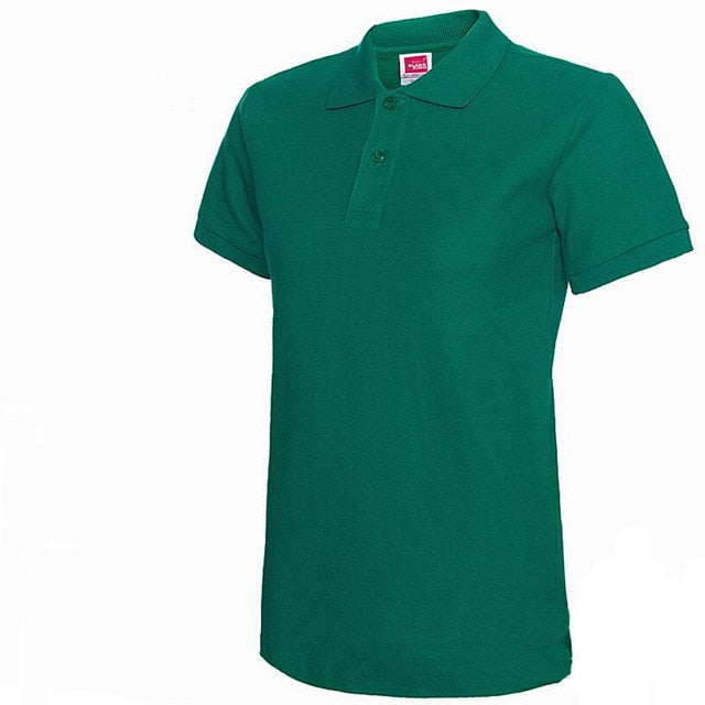 Women Short Sleeve Slim Polos