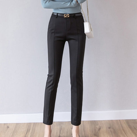 Image of Ankle-length Capris Female Pants