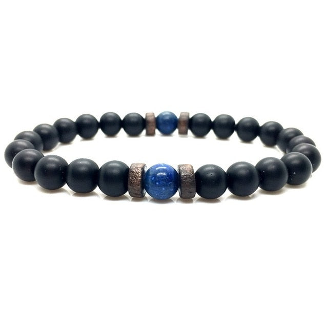Men Bracelet Lava Stone Diffuser