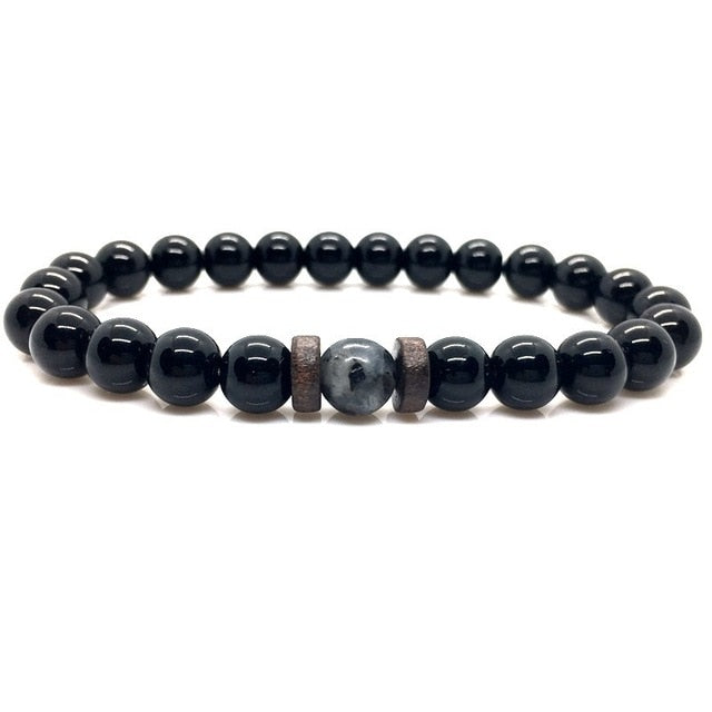 Men Bracelet Lava Stone Diffuser