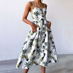 Women Flower Party Dress