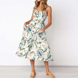 Women Flower Party Dress